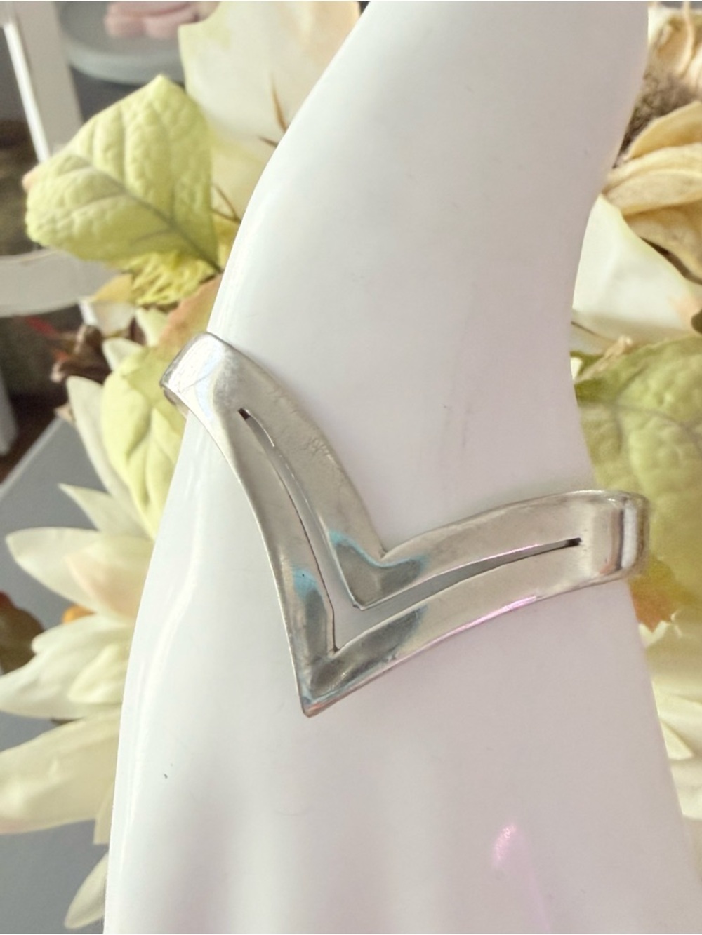 Taxco Mexico 925 Sterling Silver Solid Cuff Bracelet